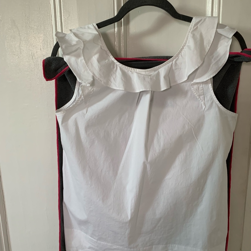 White cotton top